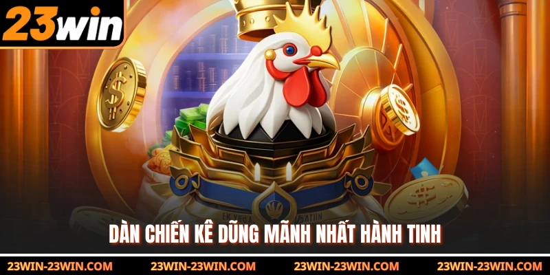 Dàn chiến kê dũng mãnh nhất hành tinh 