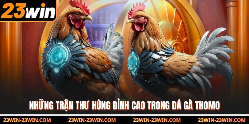 Những trận thư hùng đỉnh cao trong đá gà Thomo