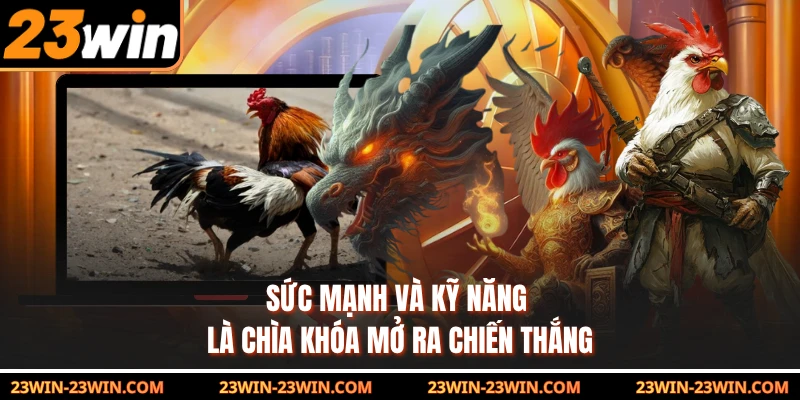 Sức mạnh và kỹ năng là chìa khóa mở ra chiến thắng